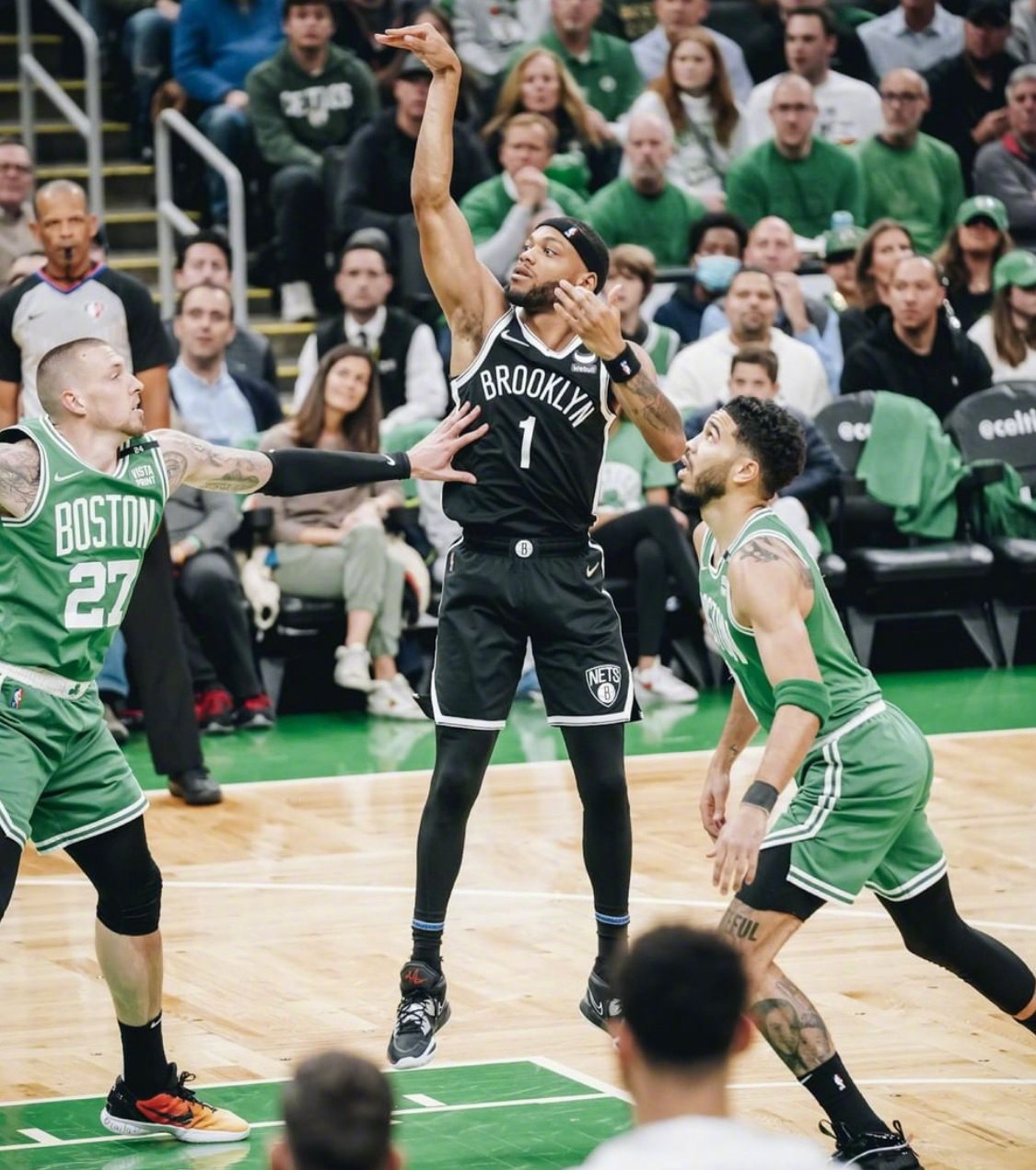 篮网客场击败凯尔特人，继续胜势